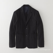 OEM black black twill cotton mens sport coat